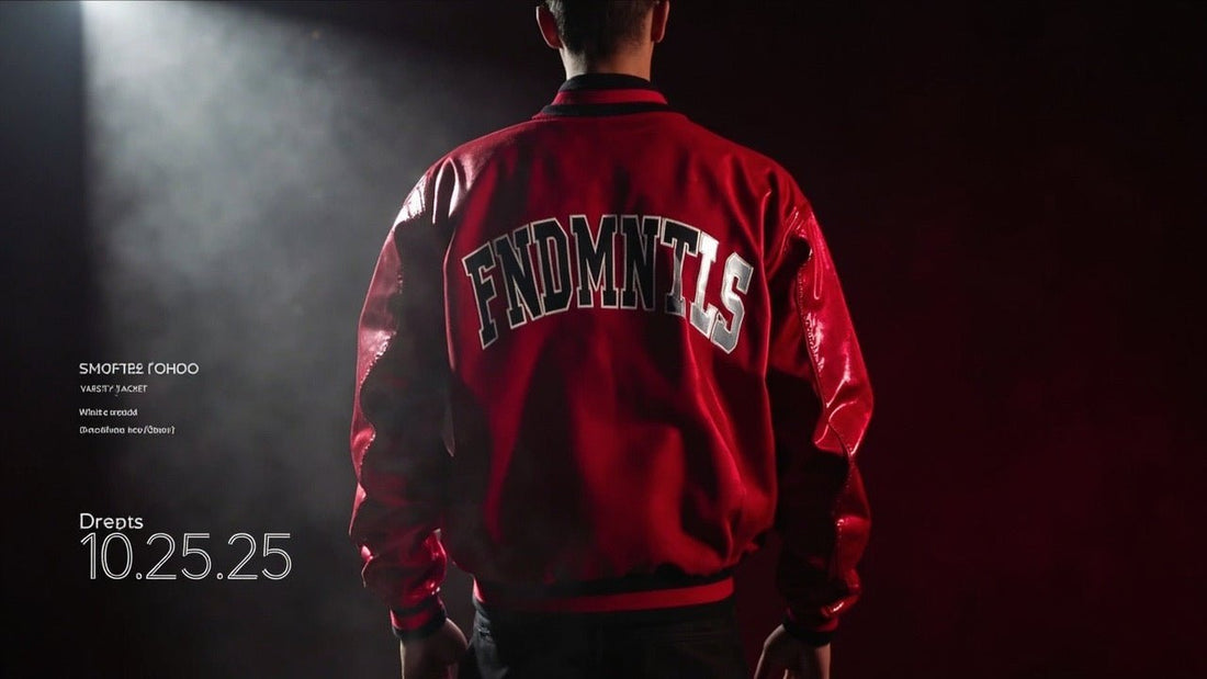Limited Edition Chrome Cardinals Varsity Jacket Launch - Shop FNDMNTLS
