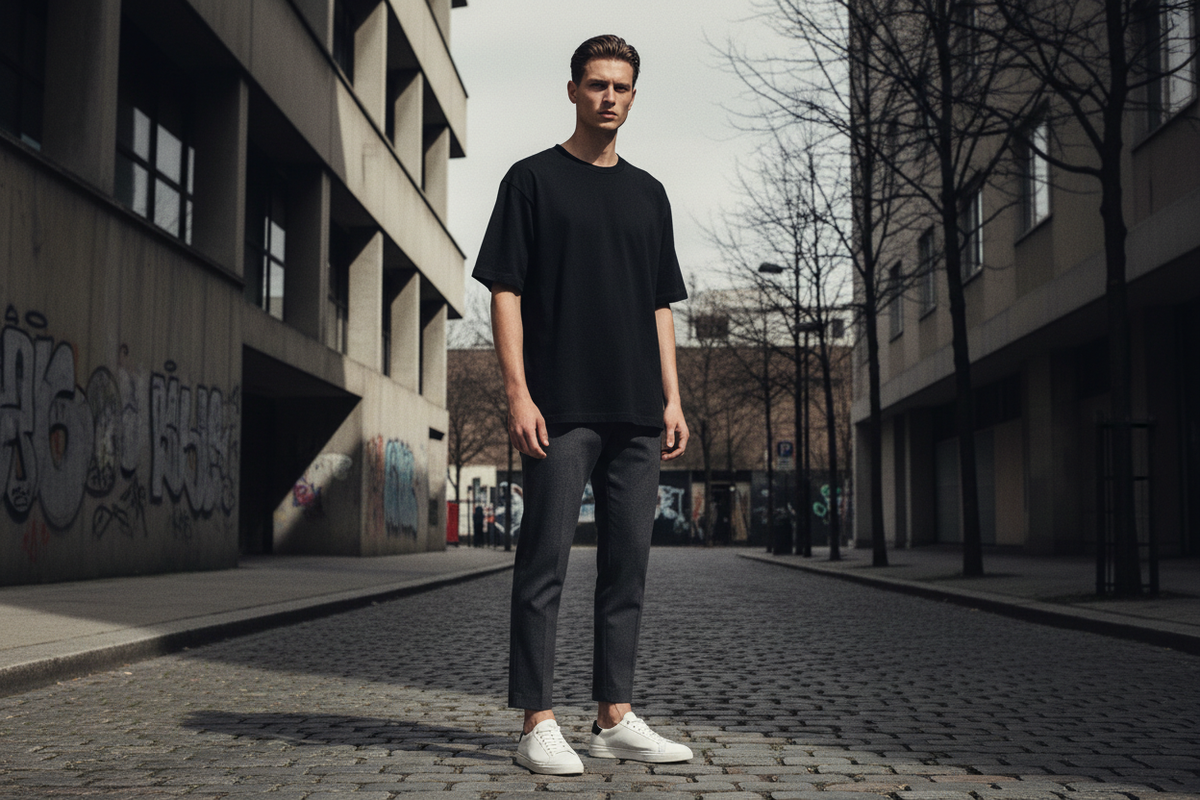 How to Style an Oversized Heavyweight Tee