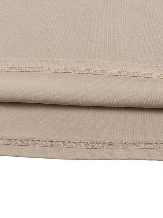 Apex Dominion Heavyweight Tee sleeve and drop shoulder detail | FNDMNTLS