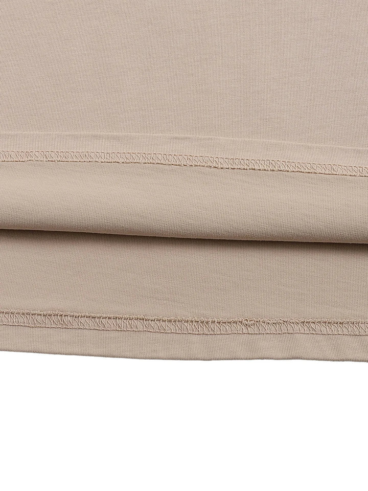 Apex Dominion Heavyweight Tee sleeve and drop shoulder detail | FNDMNTLS