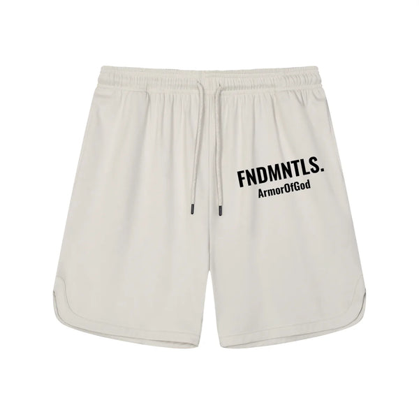 Armor of God Mesh-Lined Quick-Dry Performance Shorts - Heretic-s Streetwear - Armor of God FNDMNTLS - Bottoms