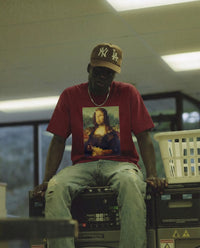 Mona Lisa Graphic Tee lifestyle/detail image | FNDMNTLS
