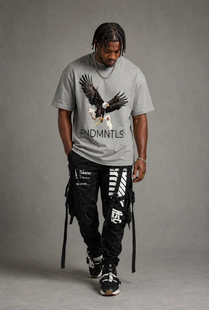 Apex Dominion Heavyweight Tee product image for premium streetwear | FNDMNTLS