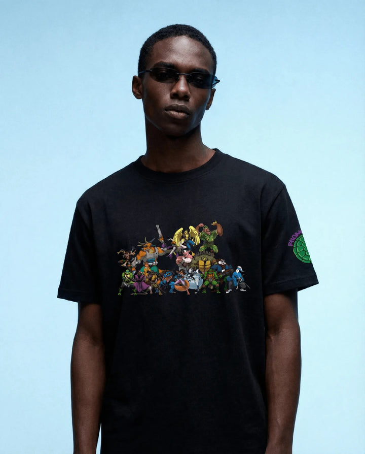 Turtle Power Alliance Tee lifestyle/detail image | FNDMNTLS