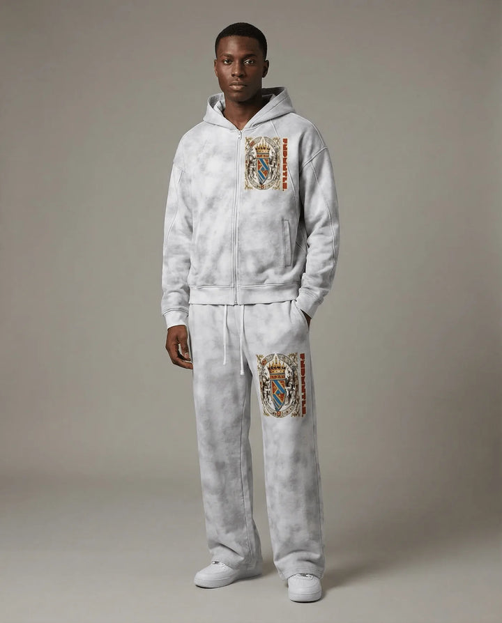Shield of Faith Joggers lifestyle/detail image | FNDMNTLS