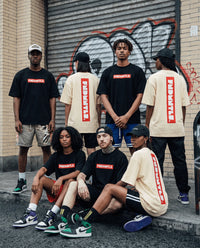 Foundation Box Tee| FNDMNTLS lifestyle/detail image | FNDMNTLS