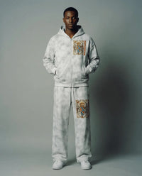 Shield of Faith Joggers lifestyle/detail image | FNDMNTLS