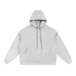 Boxy Placket Hoodie product image | FNDMNTLS