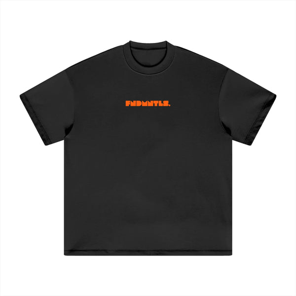 Mets Orange Heavyweight Earth Tone T-Shirt - FNDMNTLS Streetwear - casual wear - Cotton T-shirt