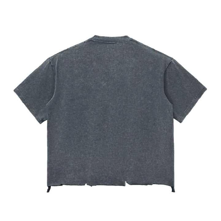 8 Ball Snow Wash Raw-Hem Boxy T-shirt