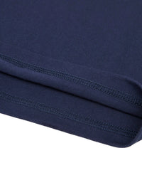 Detailed navy fabric with stitching