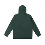 Royal blue oversized hoodie back view