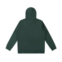 Royal blue oversized hoodie back view