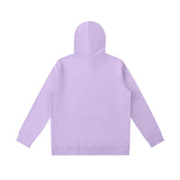 Lavender oversized hoodie back view
