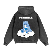 Care Bears FNDMNTLS. Zip Up Hoodie by Shop FNDMNTLS - hoodies, Boxy Fit, Care Bears Hoodie