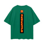Shattered Back Board Oversize Deep Drop Shoulder Graphic Tshirt by Shop FNDMNTLS - Tshirts, Casual Streetwear, Cotton T-shirt