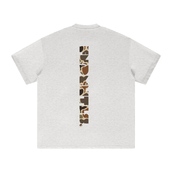 Duck Camo Heavyweight Graphic T-Shirt | Bold Style by Shop FNDMNTLS - Tshirts, Casual Wear, Cotton Shirt