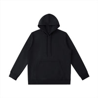 Black hoodie front view