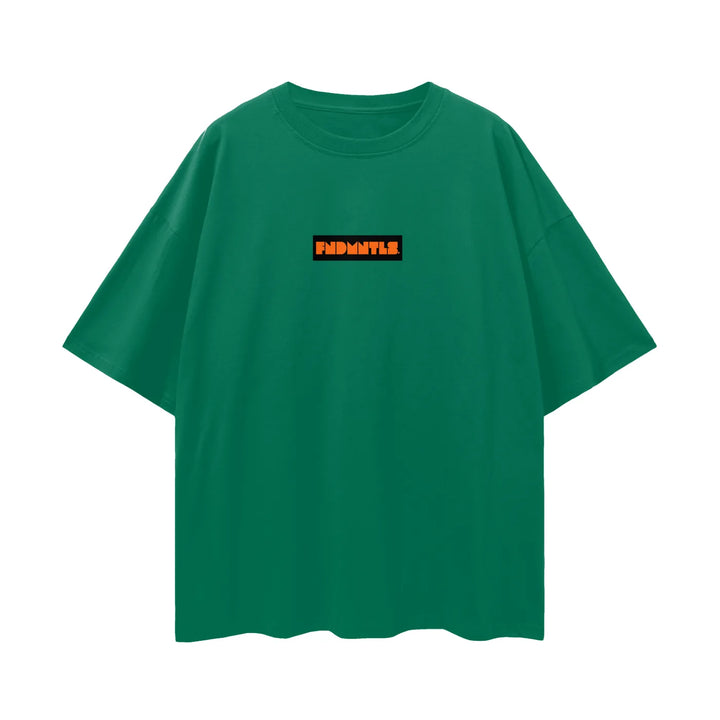 Shattered Back Board Oversize Deep Drop Shoulder Graphic Tshirt by Shop FNDMNTLS - Tshirts, Casual Streetwear, Cotton T-shirt