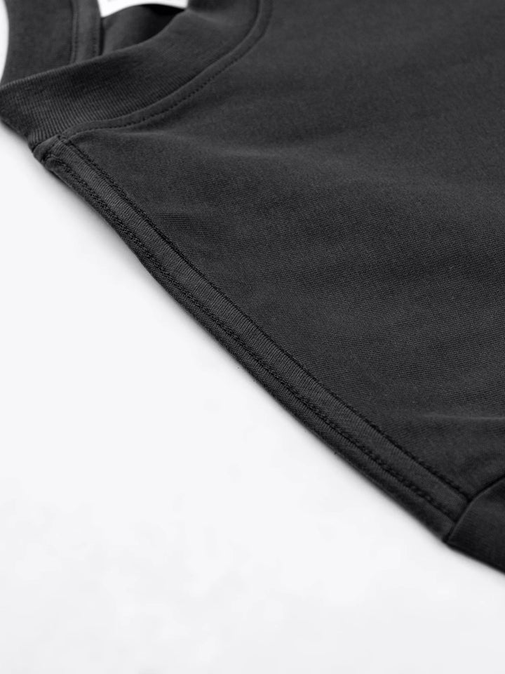 Black T-shirt fabric texture