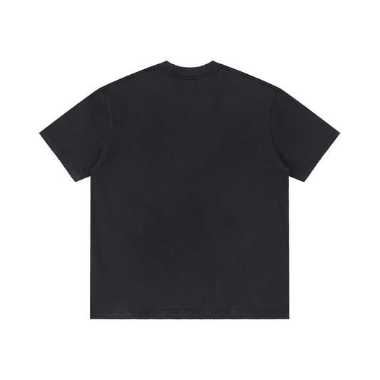 Back of the dark gray Standard Bearer Vintage Wash T-Shirt