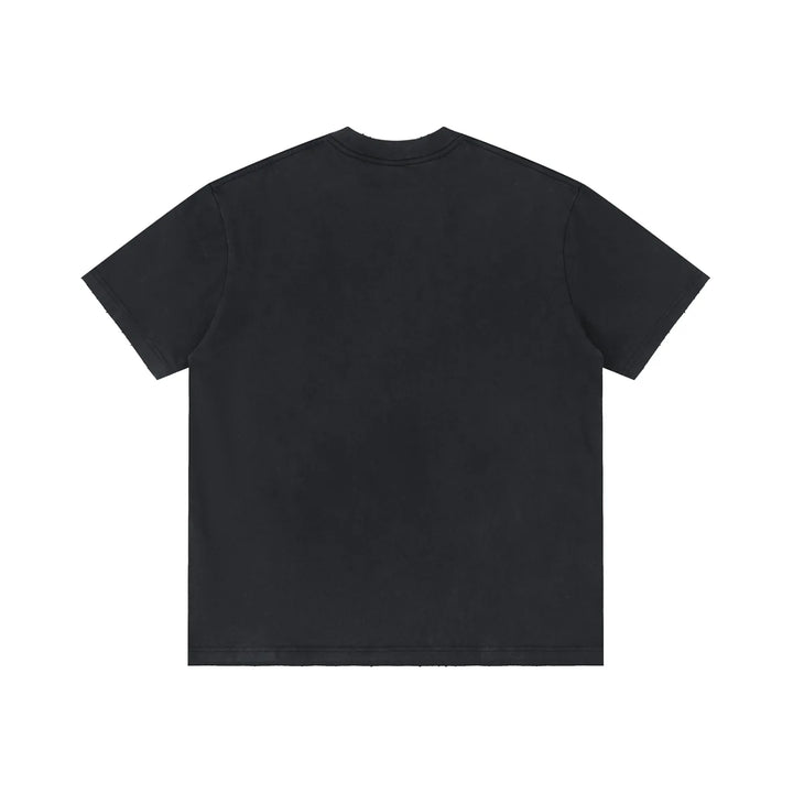 Back of the dark gray Standard Bearer Vintage Wash T-Shirt