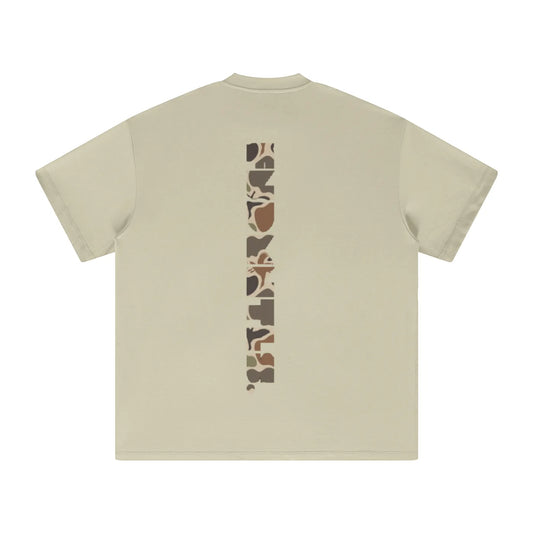 Duck Camo Heavyweight Graphic T-Shirt | Bold Style by Shop FNDMNTLS - Tshirts, Casual Wear, Cotton Shirt