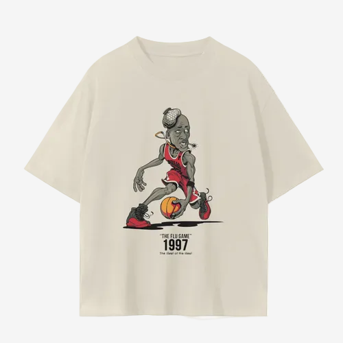 1997 Flu Game Unisex Seamless Graphic T-Shirt by Shop FNDMNTLS - Tshirts, Casual Streetwear, casual wear