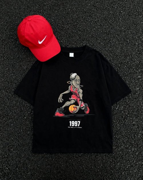 1997 Flu Game Unisex Seamless Graphic T-Shirt by Shop FNDMNTLS - Tshirts, Casual Streetwear, casual wear