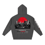 Foundation Essential Oversized Boxy Fit Fleece Hoodie - Product Photo 8 | FNDMNTLS Streetwear