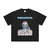 FNDMNTLS. Cyborg Enzyme Washed Black Graphic Tshirt by Shop FNDMNTLS - Tshirts, Casual Wear, Cotton T-Shirt