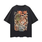 Food Fight Oversize Graphic T-shirt by Shop FNDMNTLS - Tshirts, archive, Artisanal T-shirt