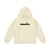 Chrome Cardinals Oversize Heavyweight Fleece Hoodie in cream front view