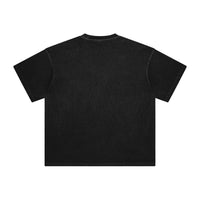 FNDMNTLS. Cyborg Enzyme Washed Black Graphic Tshirt by Shop FNDMNTLS - Tshirts, Casual Wear, Cotton T-Shirt
