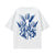 Los Angeles Oversize Deep Drop Shoulder Graphic T-shirt by Shop FNDMNTLS - Tshirts, Casual Fashion, Casual Streetwear