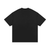 Back view of black Premio Heavyweight Cotton T-Shirt