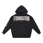 Foundation Essential Oversized Boxy Fit Fleece Hoodie - Product Photo 5 | FNDMNTLS Streetwear