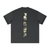 Black T-shirt with graphic design