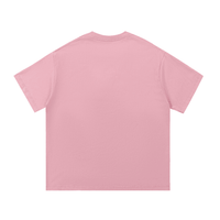 Pink cotton T-shirt with vibrant gaming illustration