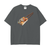 FNDMNTLS Omakase Heavyweight Tee sushi graphic in charcoal grey