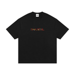Kinte heavyweight cotton T-shirt with colorful tribal pattern back view