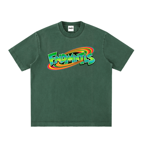 Monstarr Space Jam Vintage-Washed Frayed Tee | FNDMNTLS™