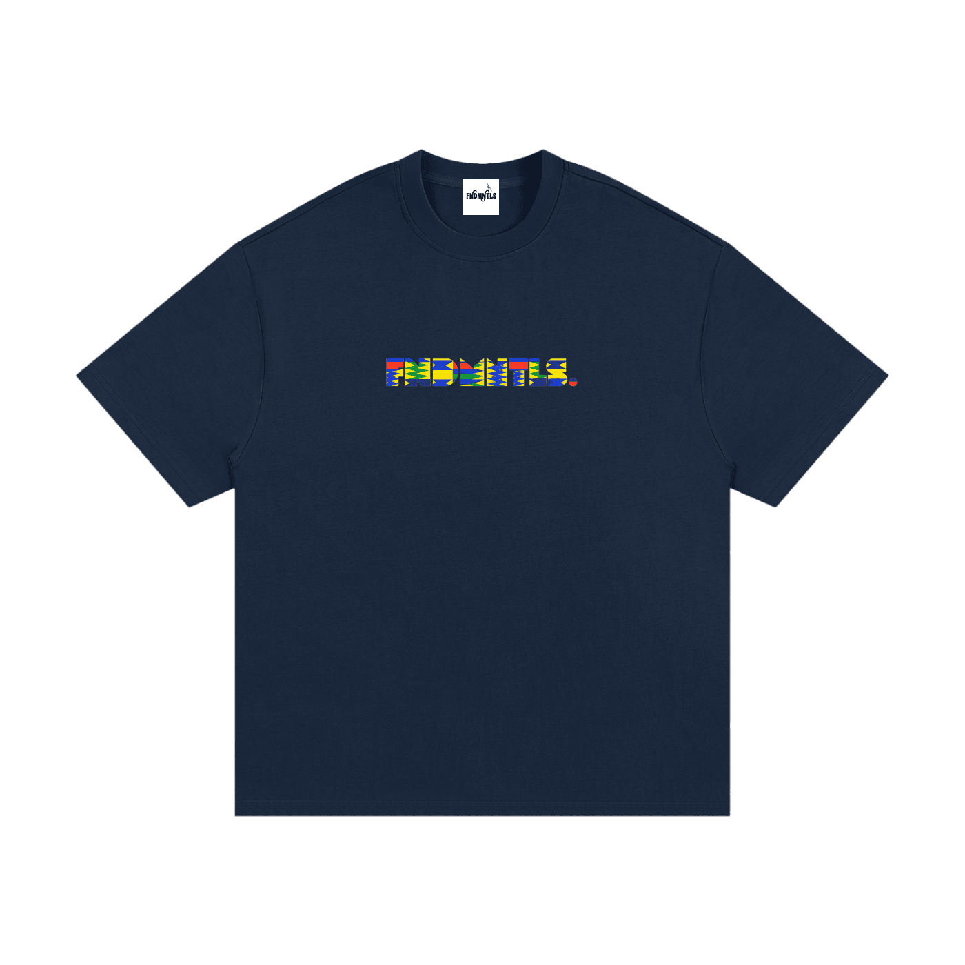 Blue Kinte Heavyweight Cotton T-Shirt