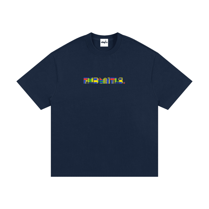 Blue Kinte Heavyweight Cotton T-Shirt