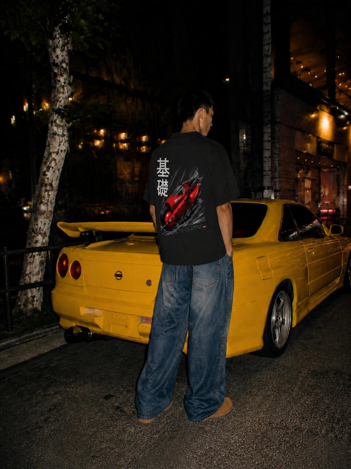 Full Throttle Essential Cotton T-Shirt - Product Photo 2 | FNDMNTLS Streetwear
