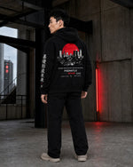 Foundation Essential Oversized Boxy Fleece Hoodie | FNDMNTLS