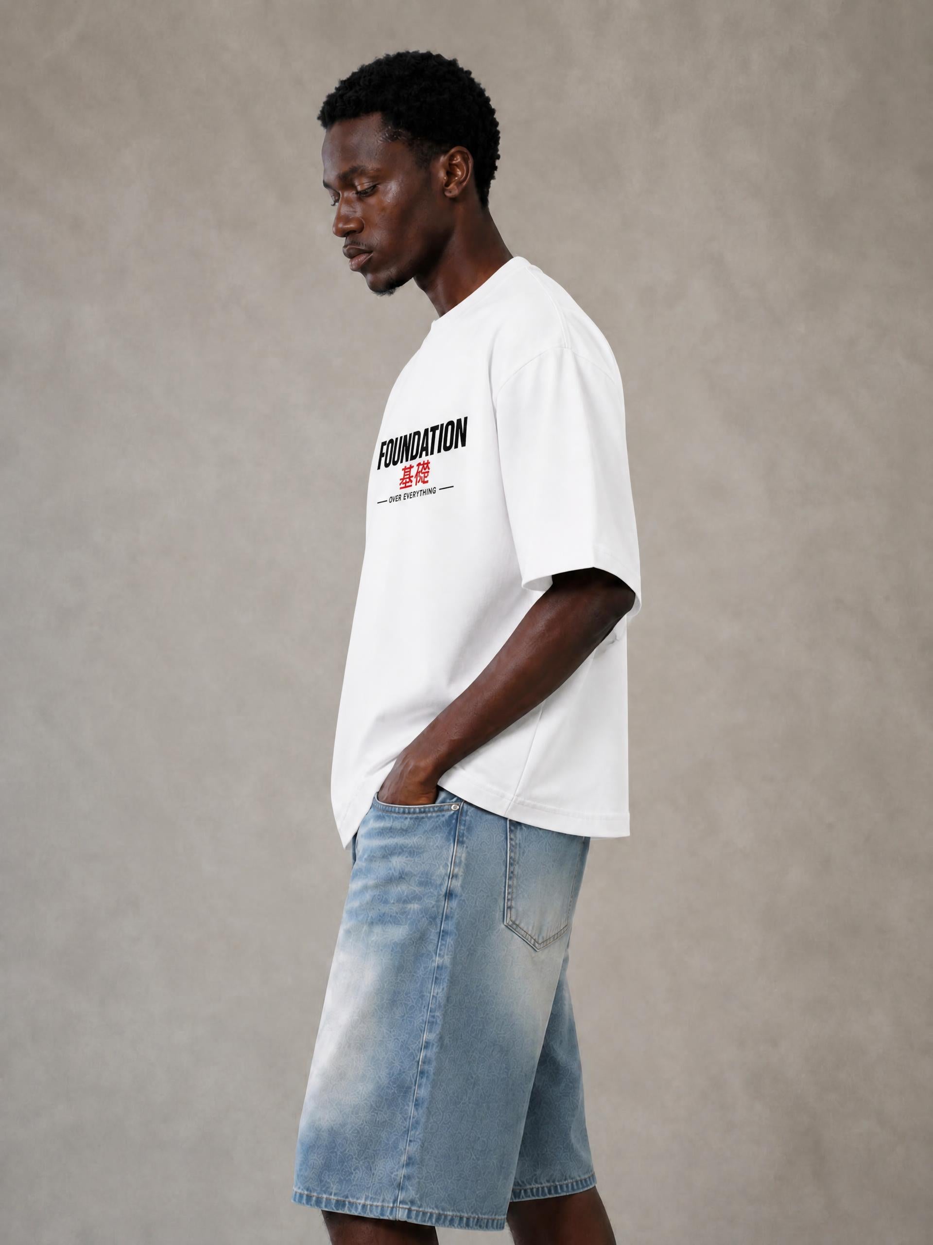 Neo Foundation Essential Cotton T-Shirt - Product Photo 1 | FNDMNTLS Streetwear