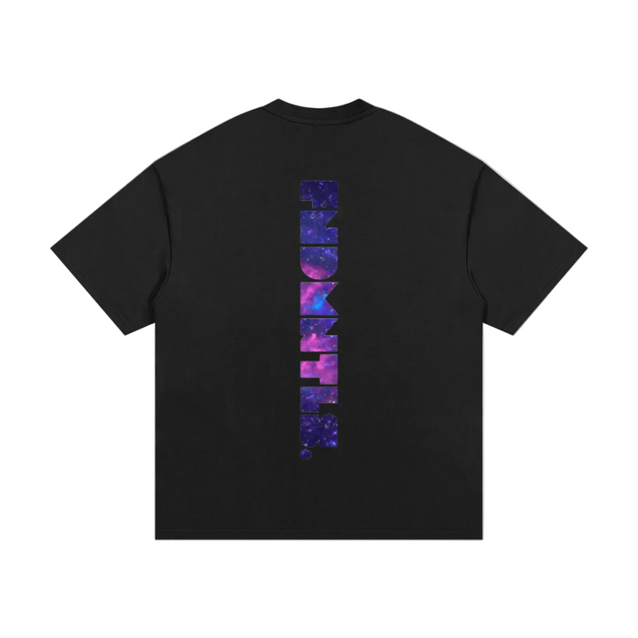 Galaxy Essential Heavyweight Cotton T-Shirt black back