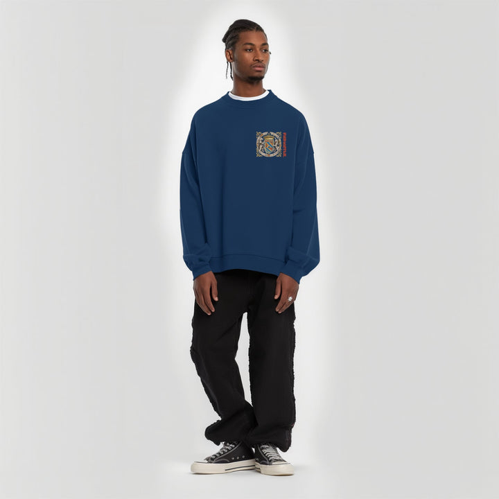 Armor of God Crest Long Sleeve Graphic Tshirt by Shop FNDMNTLS - Tshirts, Armor of God, daily casual