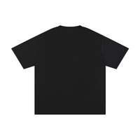 Back view of black Glock 19 unisex pure cotton t-shirt showing plain design and relaxed fit for everyday casual wear.